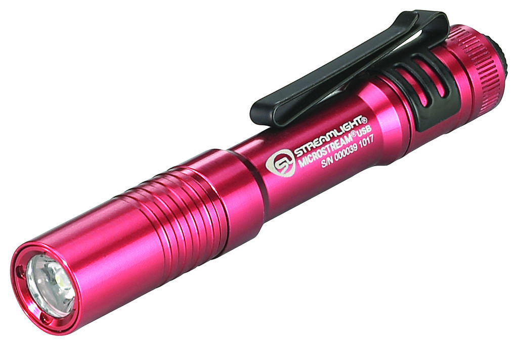 Streamlight SLI MICROSTREAM LGT 250LUM RED USB RECHARGE RED