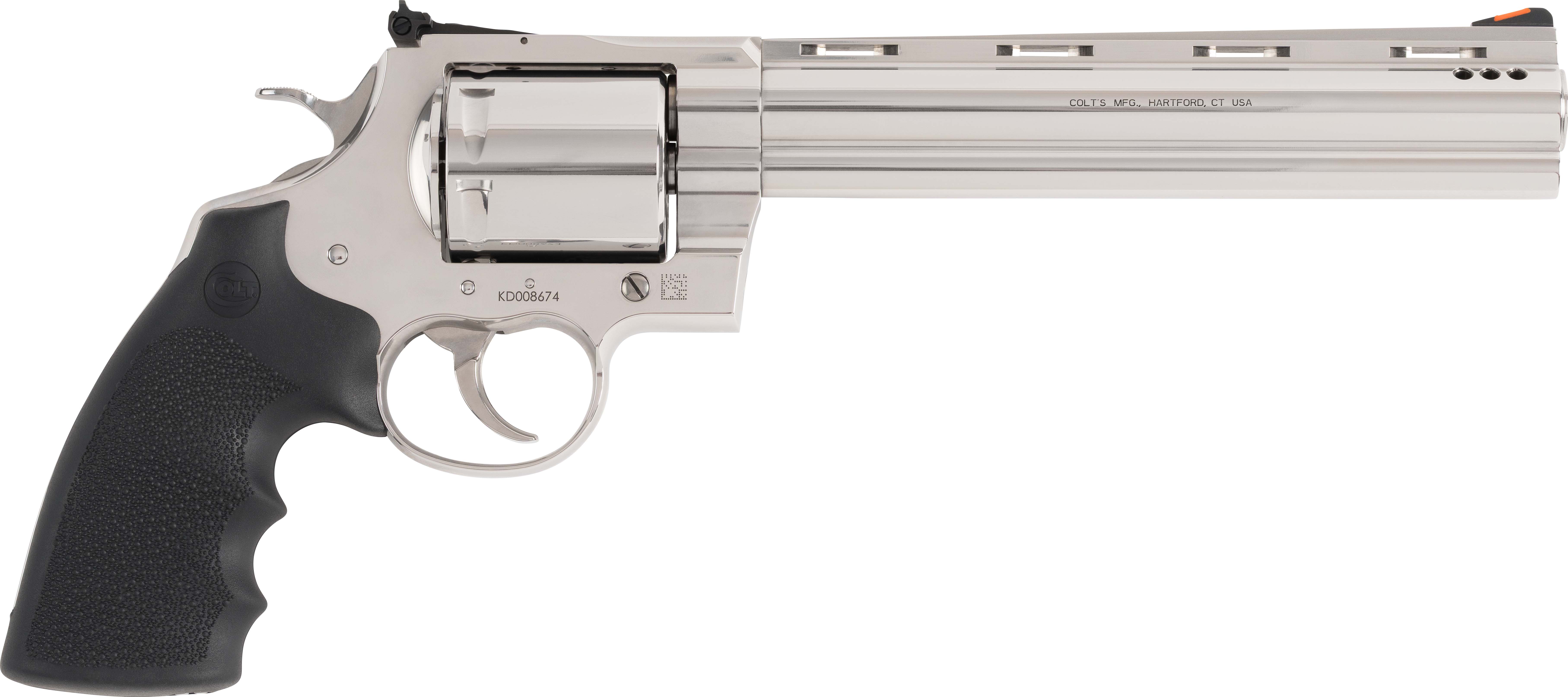 COLT KODIAK STAINLESS REVOLVER 44MAG 8" 6RD