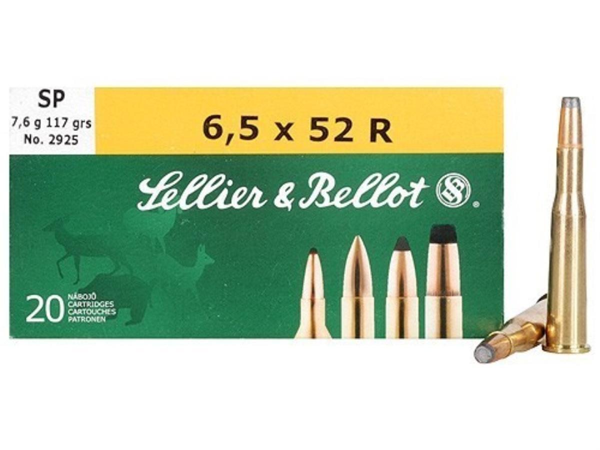 Mag-Tech/Sellier- Bellot Sellier & Bellot Rifle Ammunition 6.5x52R 117 gr SP 775 fps 20/ct