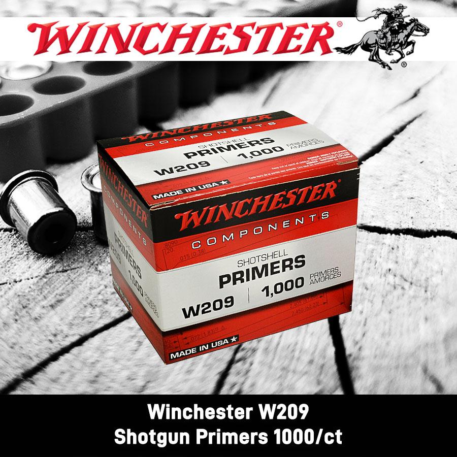 Winchester #209 Shotgun Primers