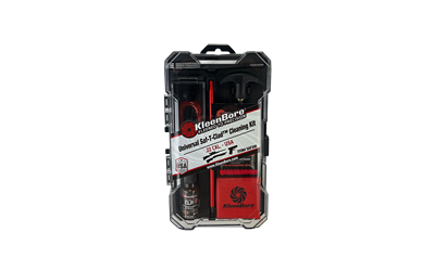 KleenBore Universal SAF-T-CLAD Cleaning Kit .22 Cal. - 12 ga Handgun Rifle Shotgun