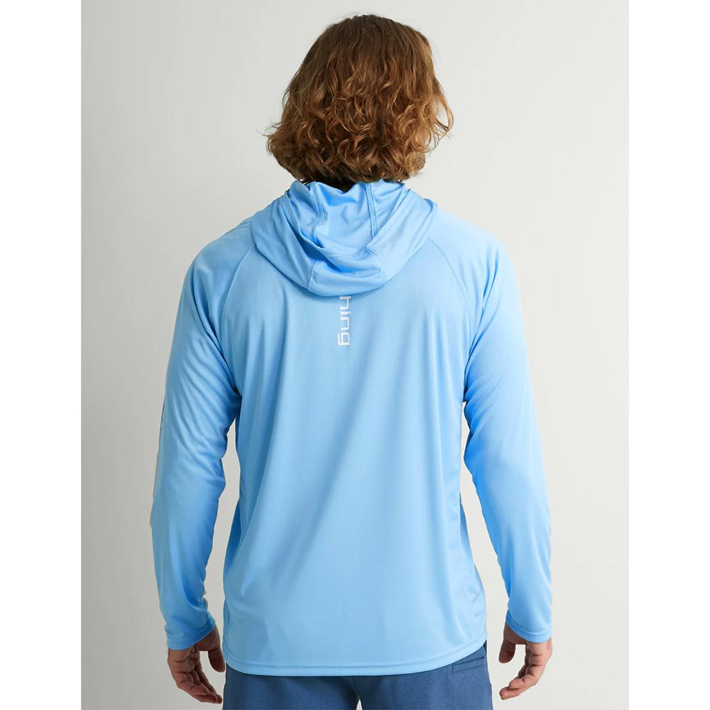 Huk Vented Pursuit Long Sleeve Hoodie Marolina Blue 2XL