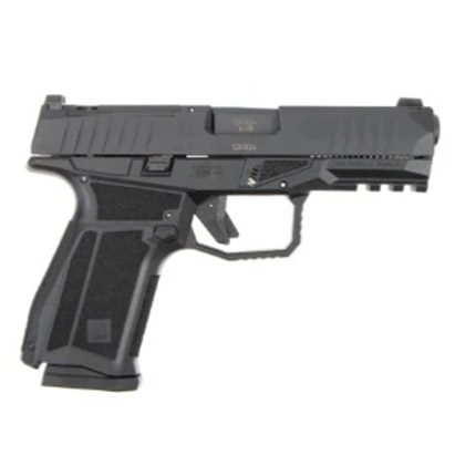 Global Ordnance Arex Delta Gen 2 M OR Handgun 9mm Luger 15(1)&17(1)rd Magazines 4.5" Barrel Black