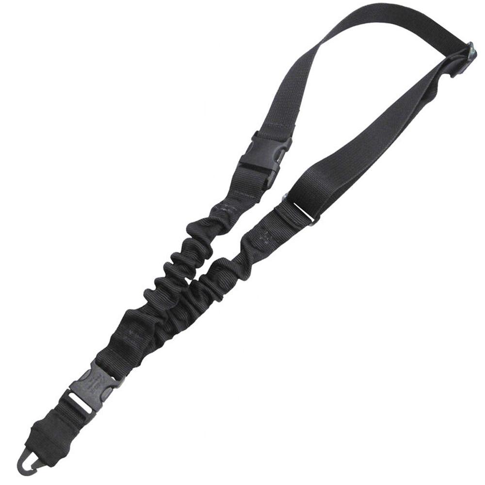 Military Products TacShield Shock Sling Single Point 1.25" Black with Double QRB