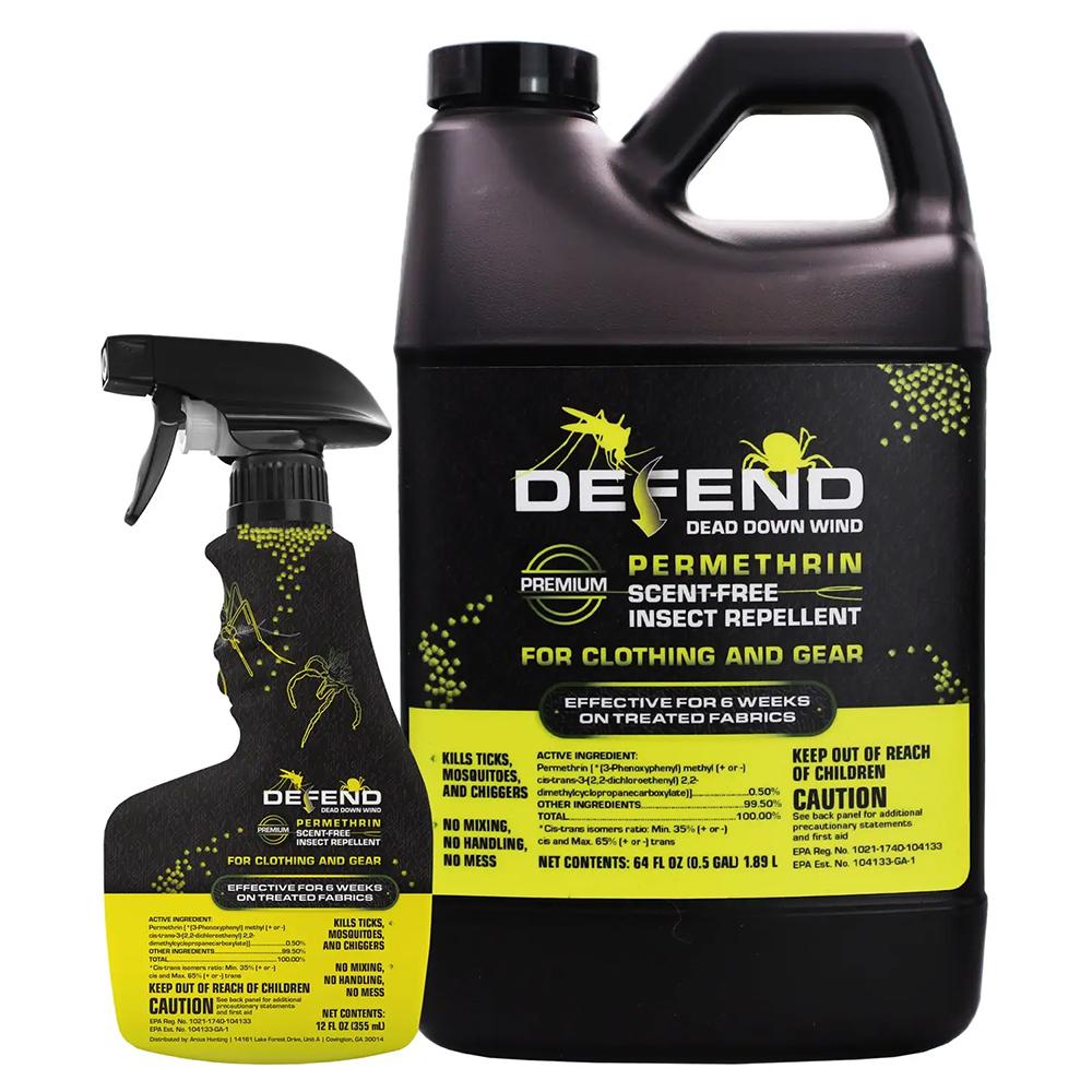 Dead Down Wind Defend Permethrin Clothing Spray 76 oz Value Pack
