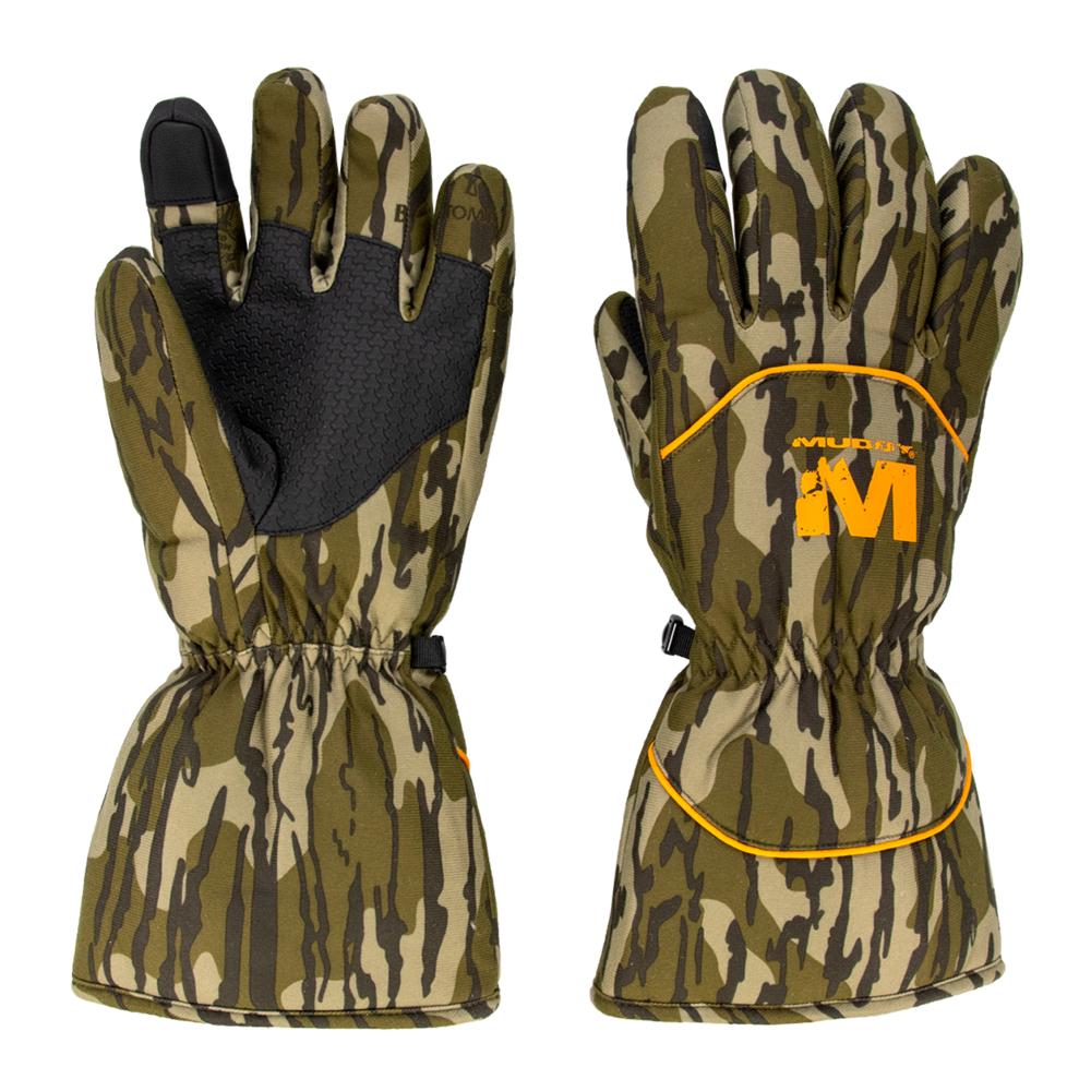 Gsm Muddy Waterproof Insulated Gloves Mossy Oak Bottomland XL