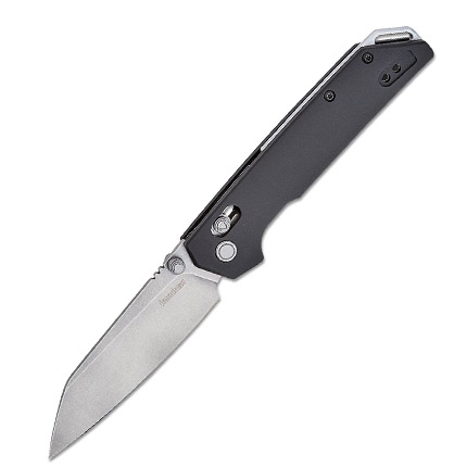 Kershaw Iridium Reverse Tanto Folding Knife 3-2/5" Reverse Tanto Blade Black