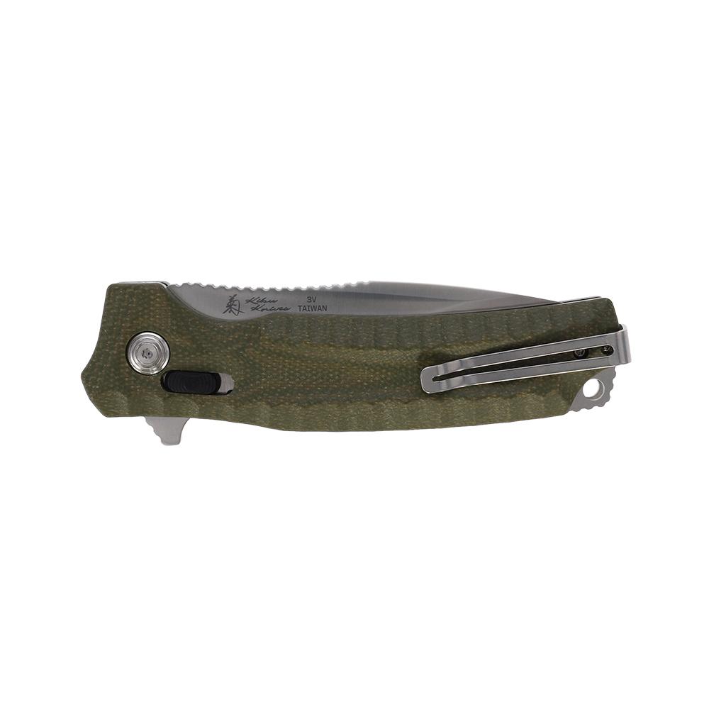 SOG Knives Hidaka XR Folding Knife 4" Modified Tanto Blade Olive