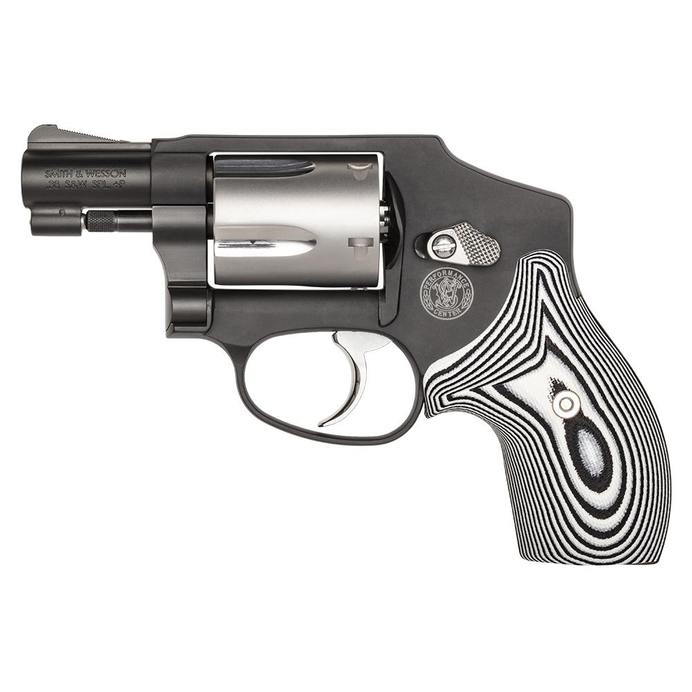 Smith & Wesson Inc. S&W Exclusive Performance Center 442 Handgun .38 Spl(+P) 5rd Capacity 1.88" Barrel PC Tuned White/Black VZ Grips