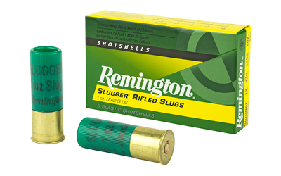 Remington Slugger Rifled Slug 12 ga 2 3/4" MAX 1 oz Slug 1560 fps 5/ct