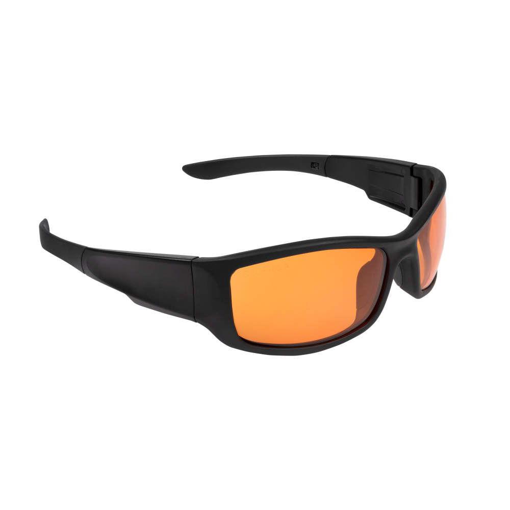 Allen ULTRX Sync Safety Glasses Black with Amber Lenses