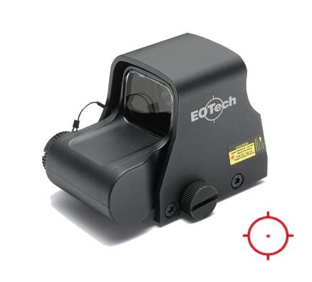EOTech XPS3 Holographic Weapon Sight Night Vision Compatible 68 MOA Ring w/1 MOA - Matte