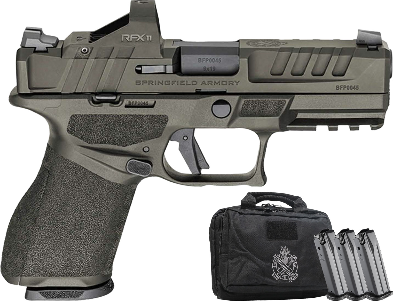 Springfield Armory USA SPG ECHEL CPT 9MM GP ODG 15/18