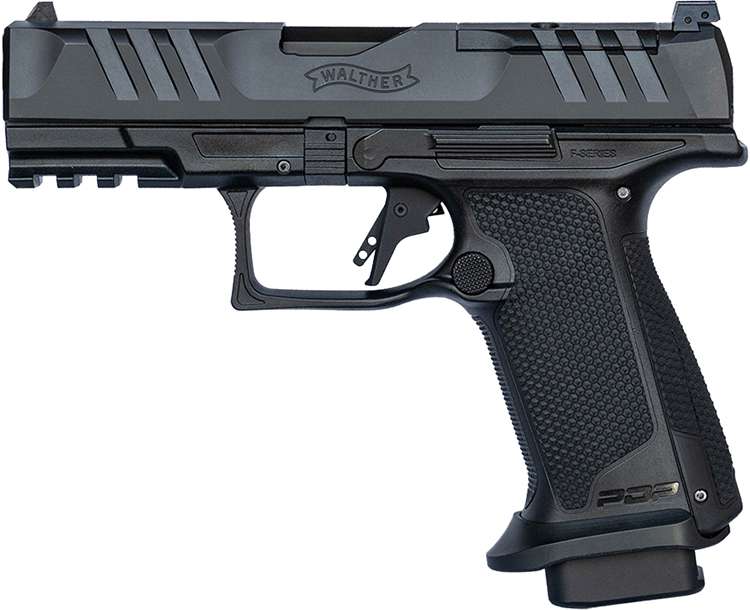 Walther PDP F-Series Pro-E Handgun 9mm Luger 18rd Magazine 3.5" Barrel Black
