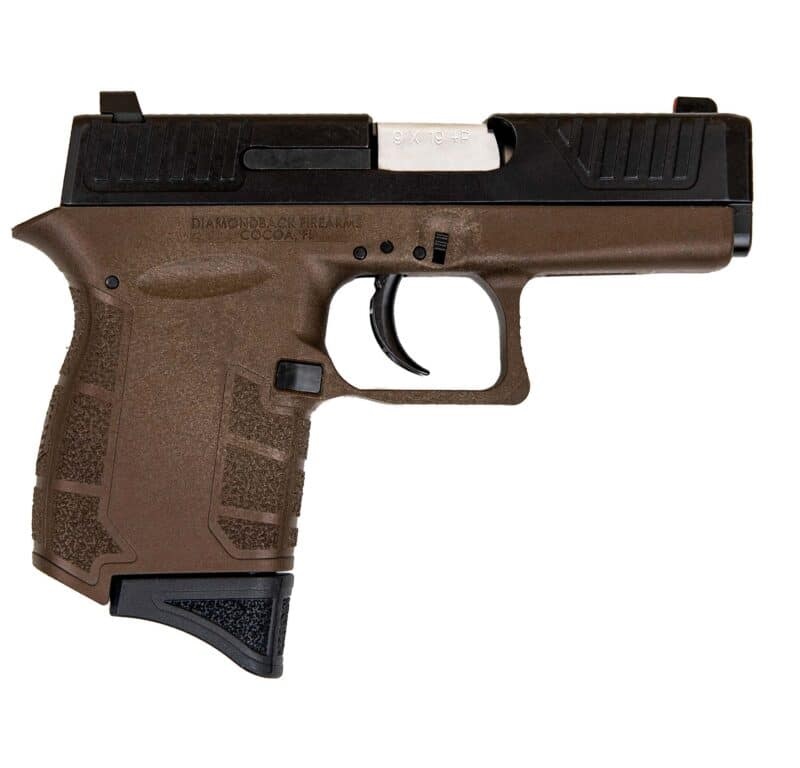 DiamondBack DBF DB9 9MM DAO PST B 6RD BRNZ