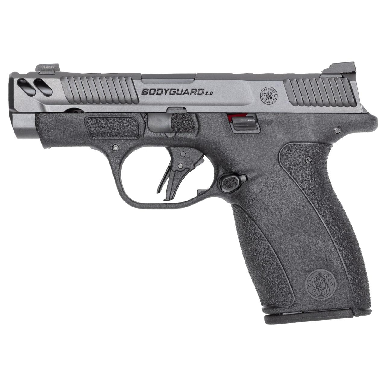 Smith & Wesson Inc. S&W PC Bodyguard 2.0 Carry Comp Handgun .380 Auto 10(1)&12(1)rd Magazines 3.1? Ported Barrel No Manual Safety