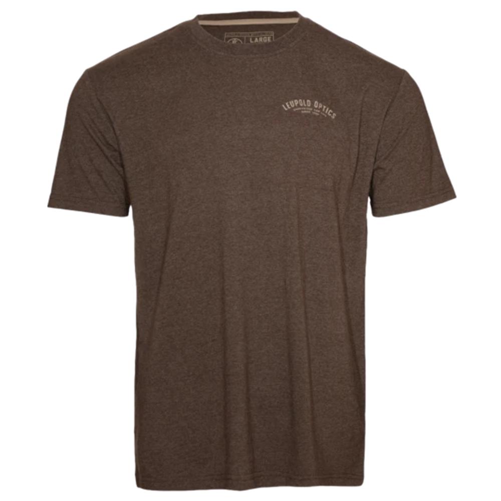 Leupold Antler Range Tee Brown Heather 2XL