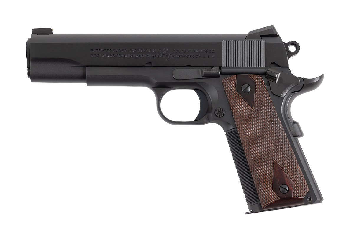 Colt 1911 Limited Edition Govt Model (70 Series) Handgun .45 Auto 7rd Magazine 5" Barrel Blue Finish