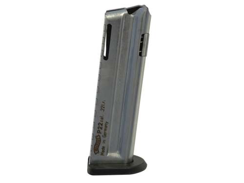 Walther P22 Magazine .22 LR Stainless Steel 10/rd