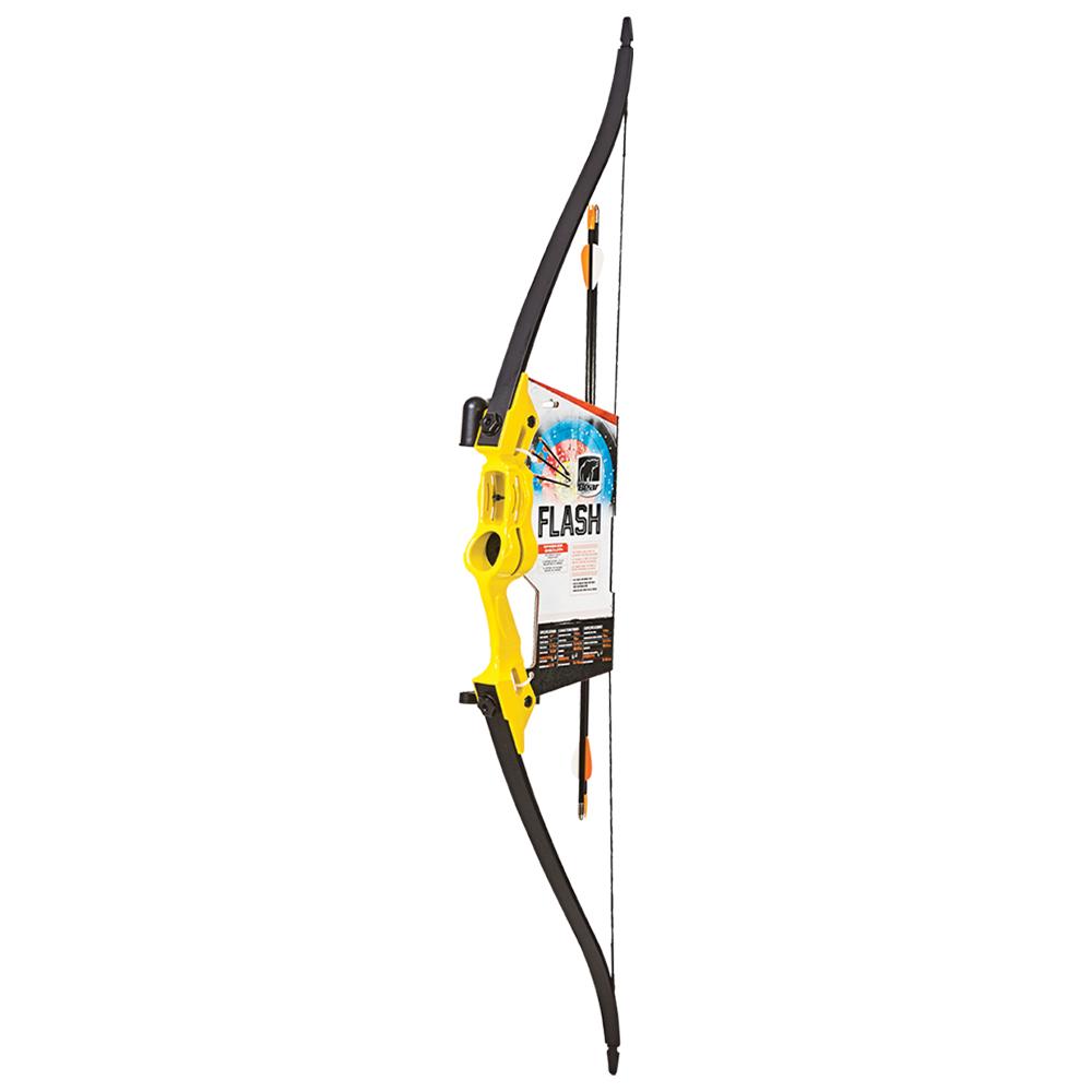 Escalade Sports DBA Bear Archery Bear Archery Traditional Youth Bow Flash 18lb Ambidextrous Yellow