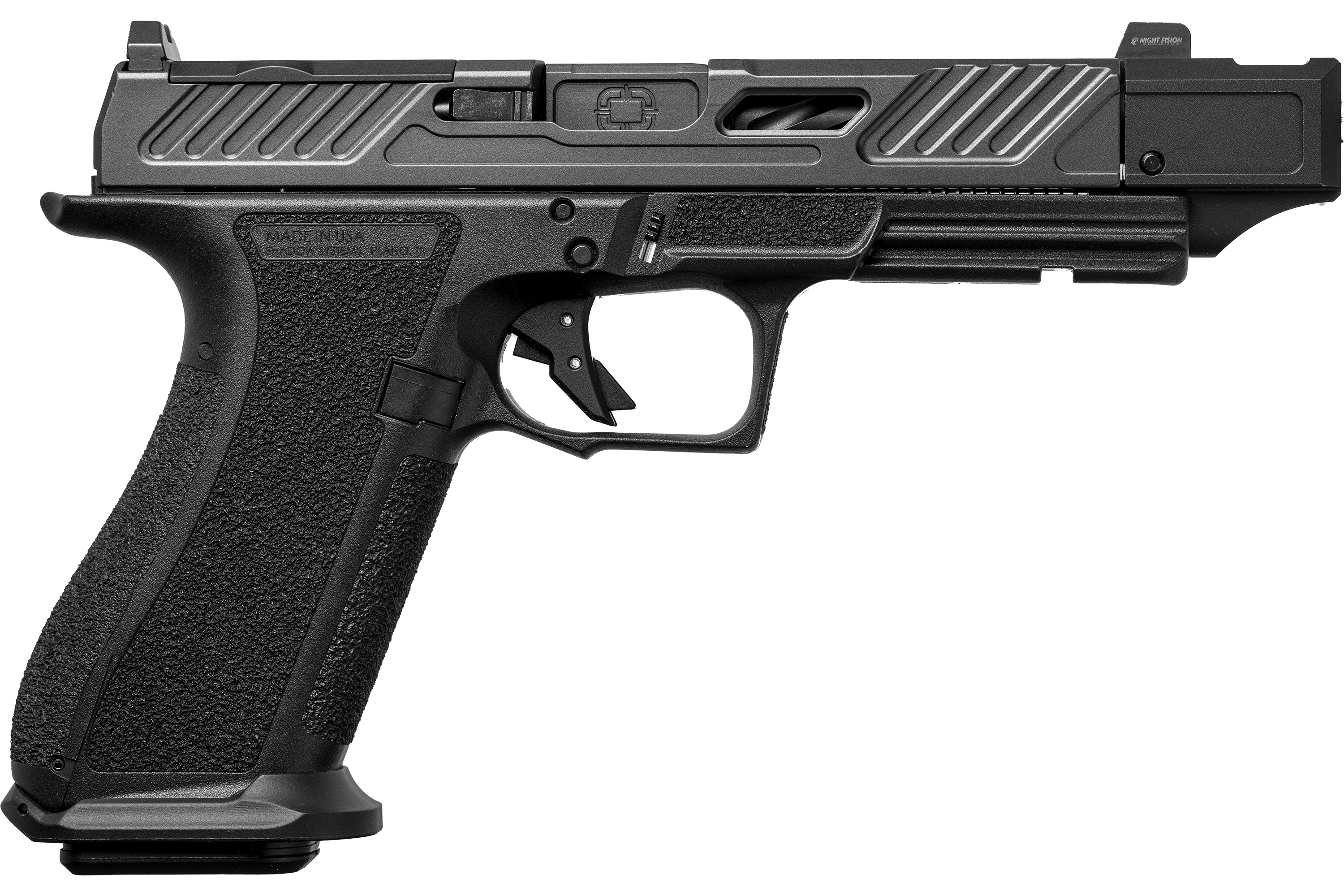 Shadow Systems DR920P Black ELITE Slide Handgun 9mm Luger 17rd Magazine(2) 4.5" Comp Barrel