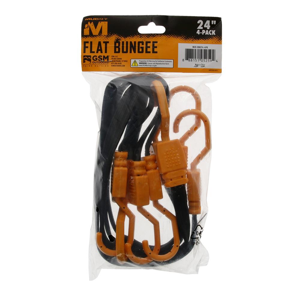 Gsm Muddy Flat Bungee 24" 4/ct