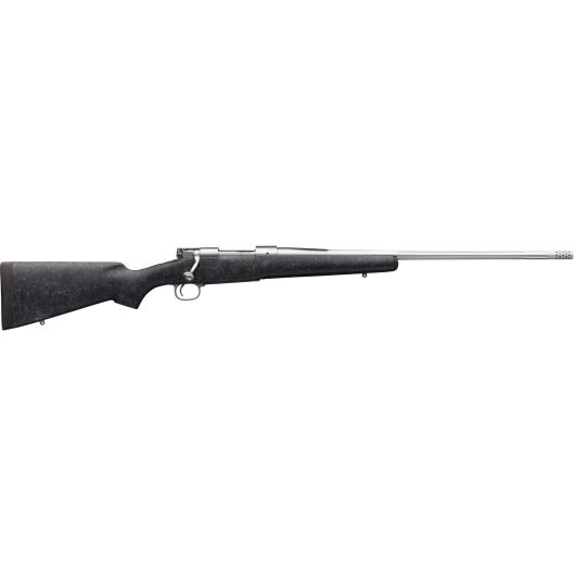 Winchester Model 70 Extreme Weather Rifle 6.5 PRC 3rd Magazine 24" 9/16x24 Threaded Barrel Black and Stainless Steel