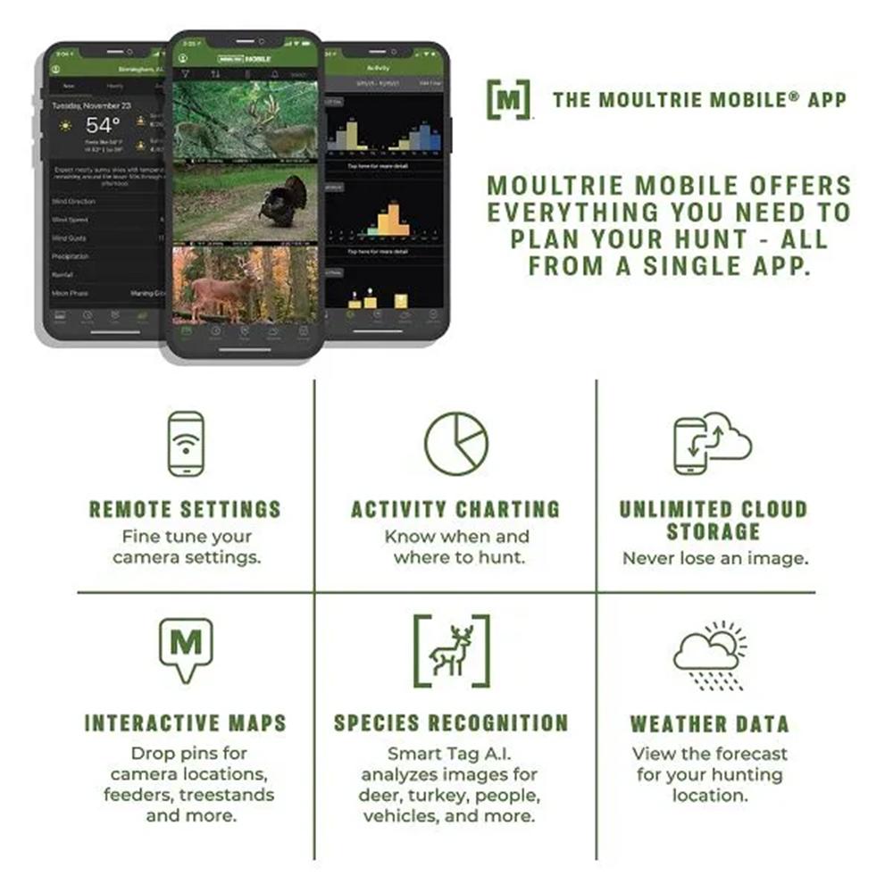 Moultrie Edge Cellular Trail Camera 33MP 2/ct