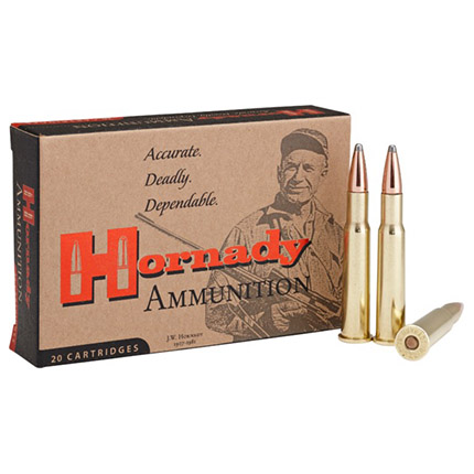 Hornady Custom Rifle Ammunition .30-40 KRAG 180 gr INTERLOCK BTSP 20/ct