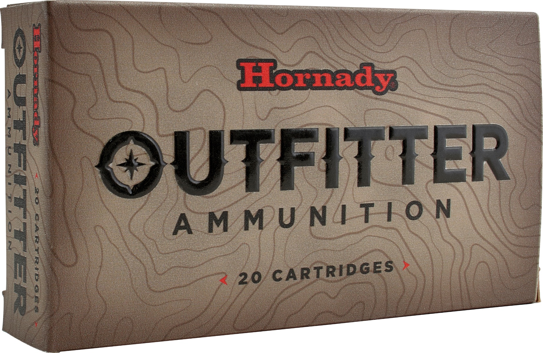 Hornady Outfitter Rifle Ammunition .300 RUM 180gr CX OTF 3200 fps 20/ct