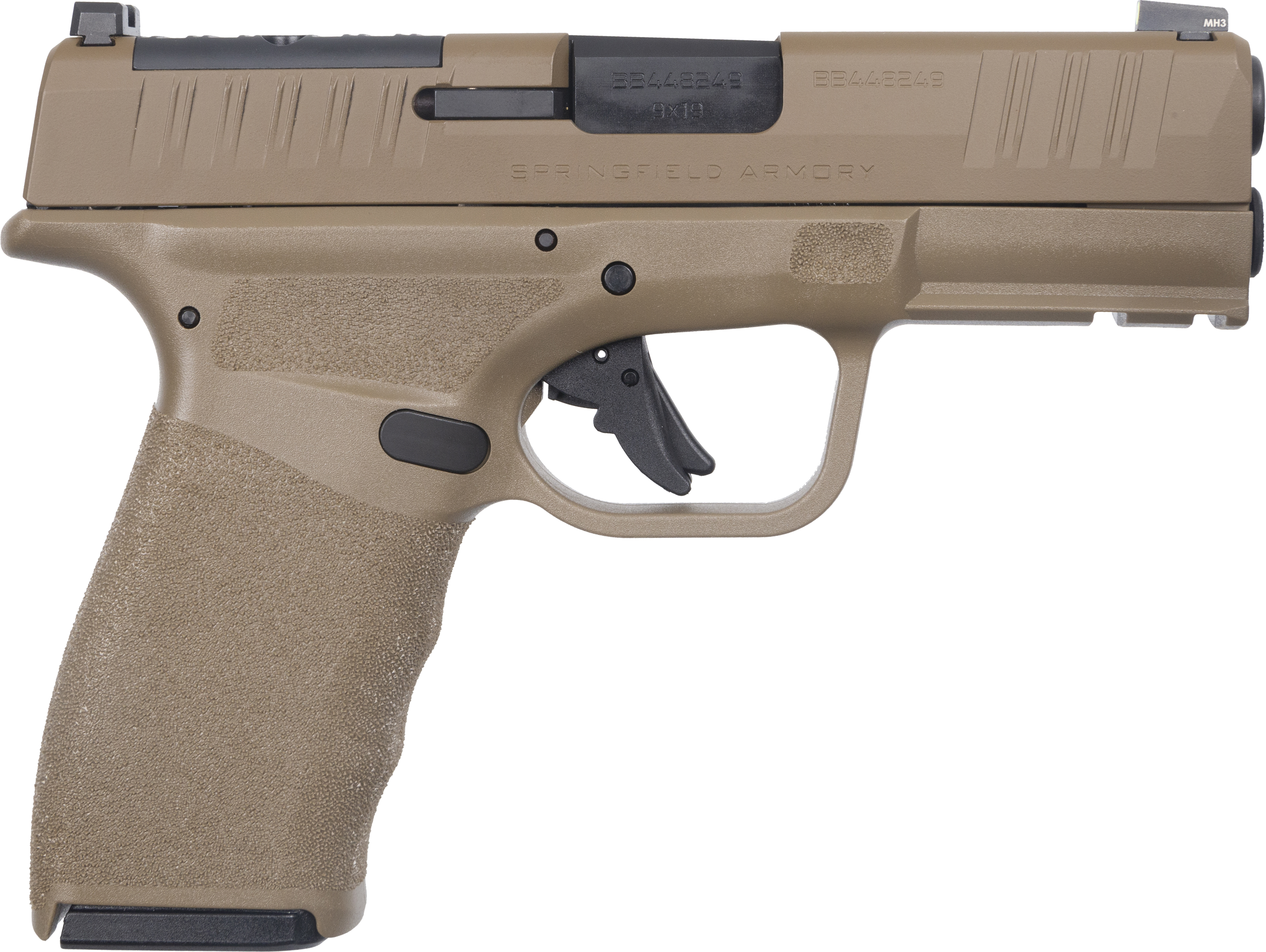 SPRINGFIELD ARMORY HELLCAT PRO COMPACT OSP PSTL 3.7" FDE