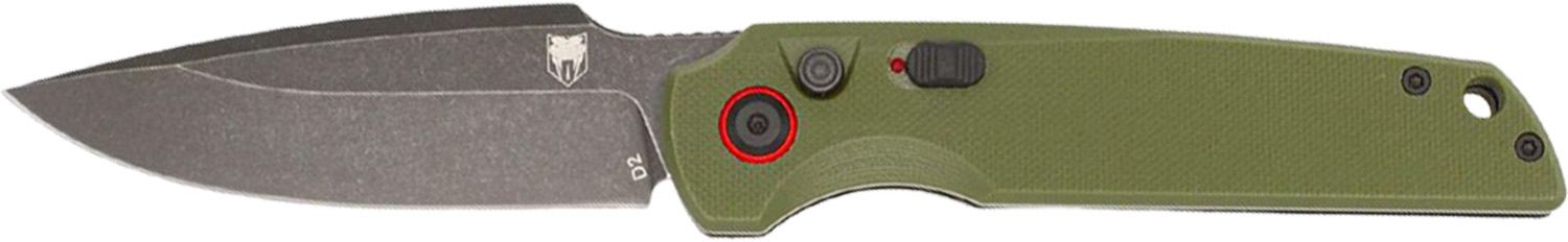 CobraTec Knives CBT JACKAL OD GRN AUTO FOLDER