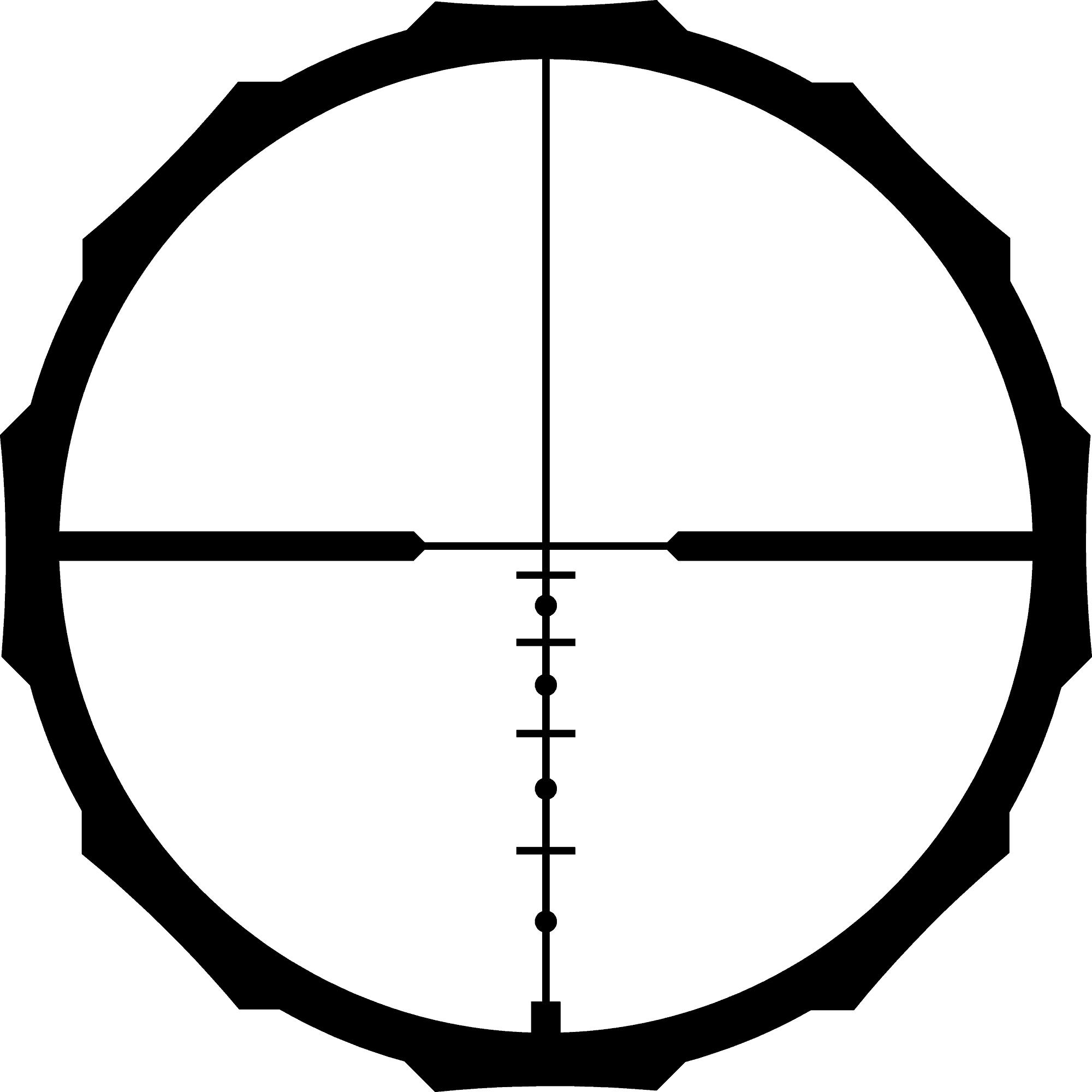 Crimson Trace Hardline Rifle Scope - 4-16x42mm 30mm SFP BDC .223/5.56