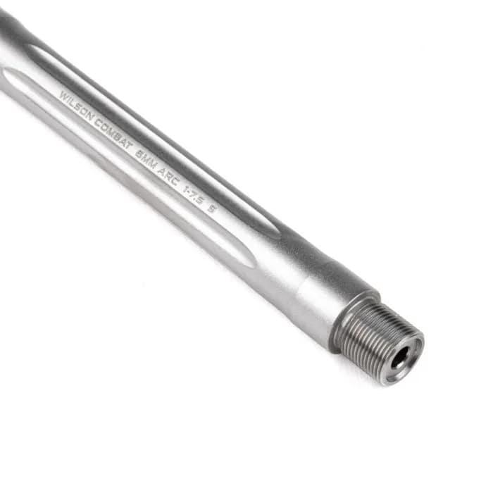 Wilson Combat Tactical Hunter Bead Blasted Stainless Steel Fluted Intermediate Barrel 6mm ARC 18" Twist 1:7.5