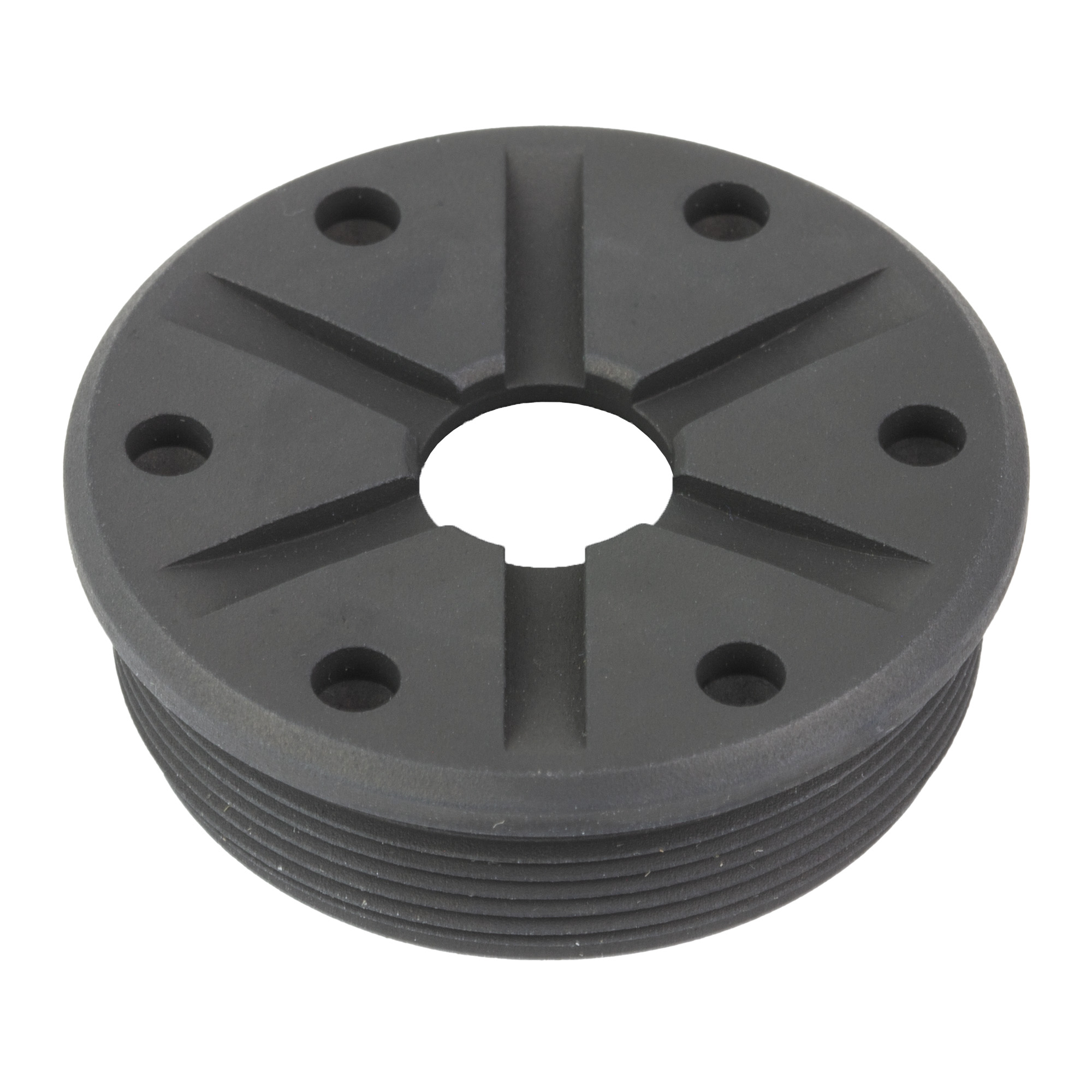 SilencerCo Bravo Front Cap 9mm Luger Black