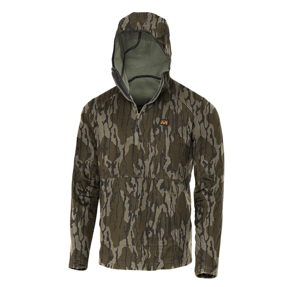 Gsm Muddy DV8 Quest Midweight Quarter Zip Hoodie Mossy Oak Bottomland 2XL