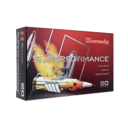 Hornady Superformance Rifle Ammunition .30-06 Sprg 180 gr SST 2840 fps 20/ct