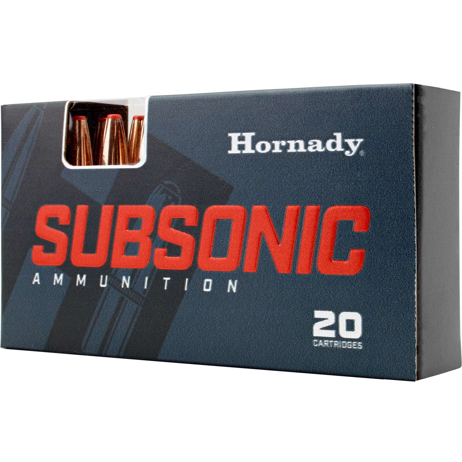 Hornady Subsonic Rifle Ammunition .338 ARC 307gr PT 1050 fps 20/ct