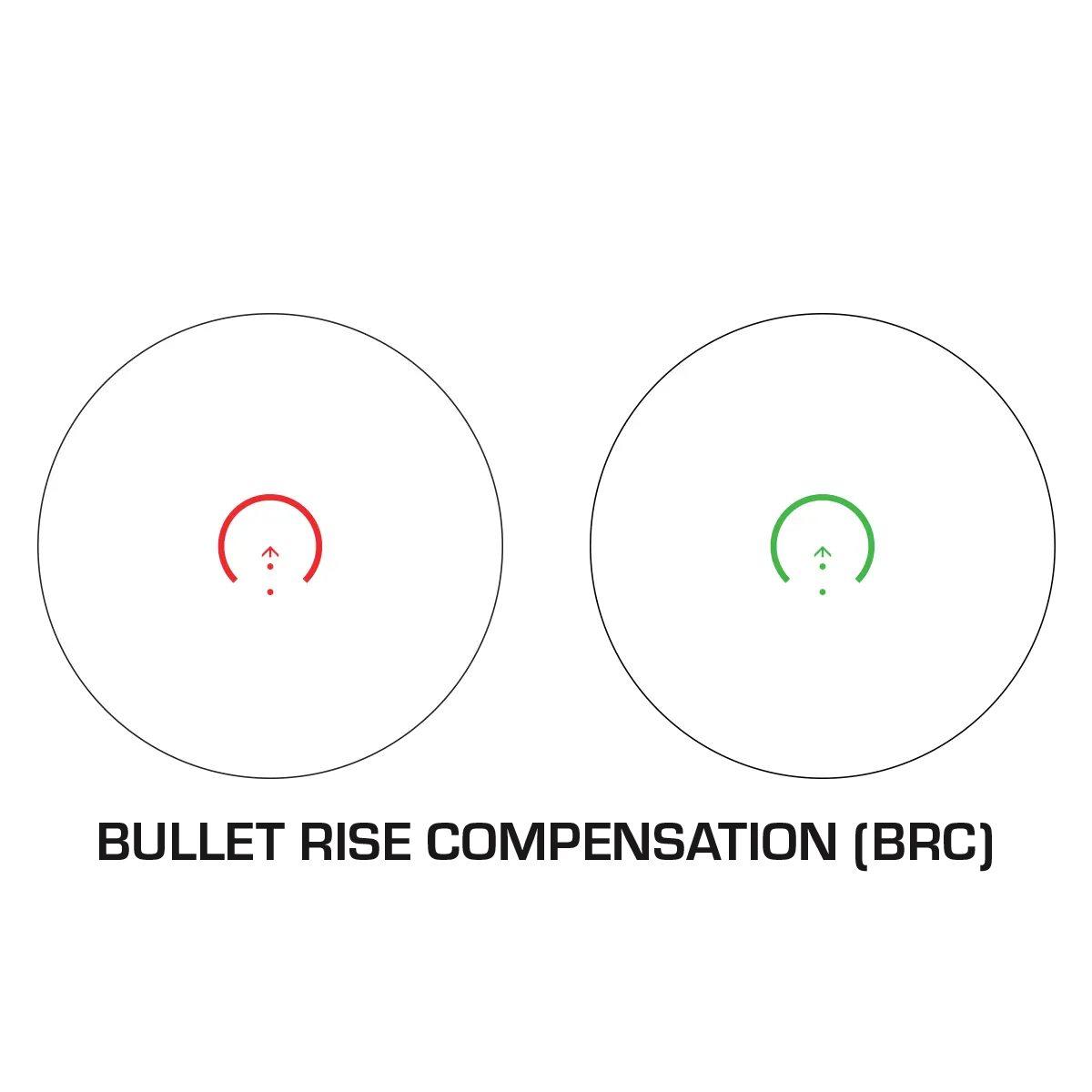 10 Ring Swampfox Raider 1x20 Micro Prism Green BRC Reticle Black