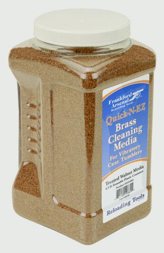 AOB Frankford Arsenal Treated Walnut Hull Media In Reuseable Plastic Container 5 lbs