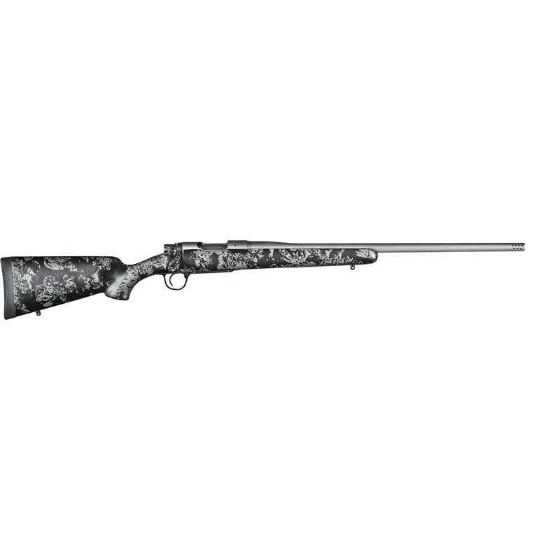 Christensen Arms Mesa FFT Rifle 7mm PRC 3rd Magazine 22" Barrel Tungsten Cerakote Carbon with Gray Accents