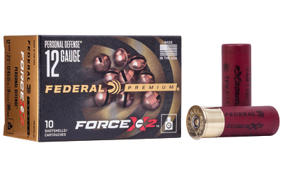 Federal FX2 Shotshell 12 ga 2-3/4" 9 Pellet 1145 fps #00 10/ct