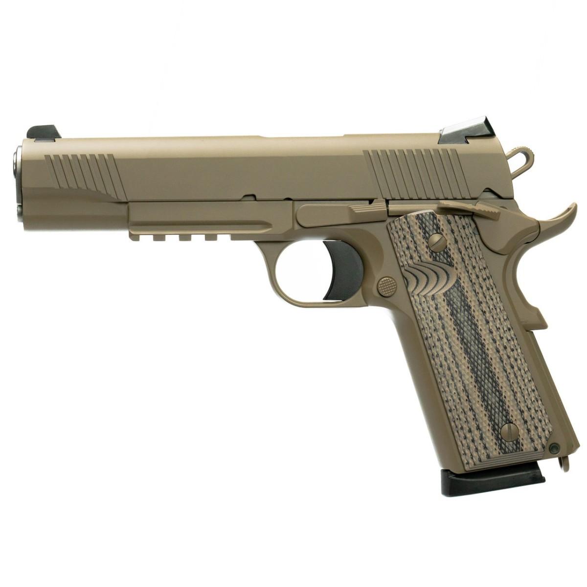 Tisas 1911 DUTY B9RDG RAIDER 9MM 9rd Magazine (2) 5" Barrel FDE Cerakote