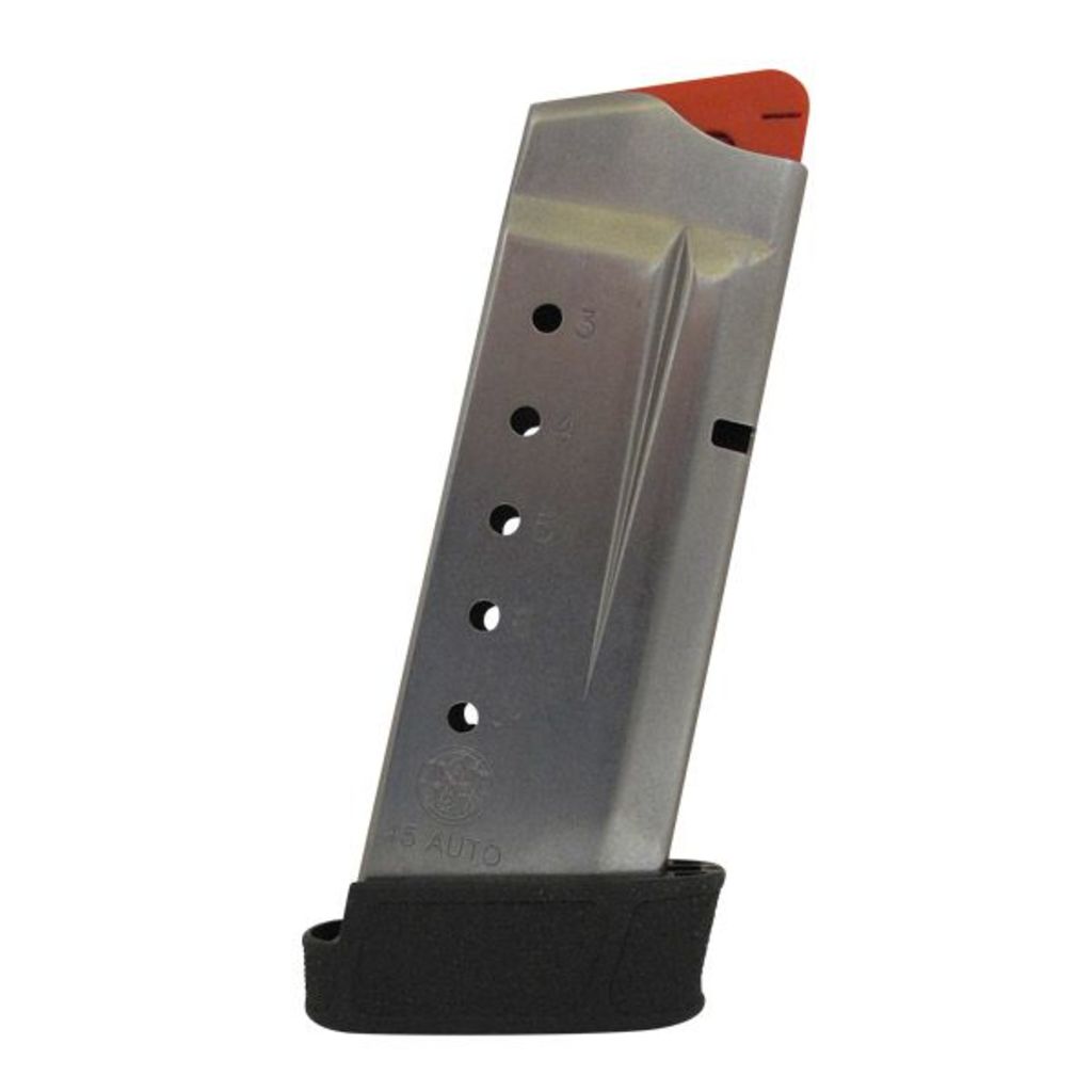 Smith & Wesson M&P Shield Handgun Magazine Stainless Steel .45 Auto 7/rd
