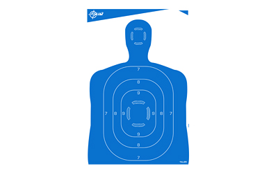 Allen EZ AIM Blue Silhouette Paper Targets 23"x35"- 4/ct