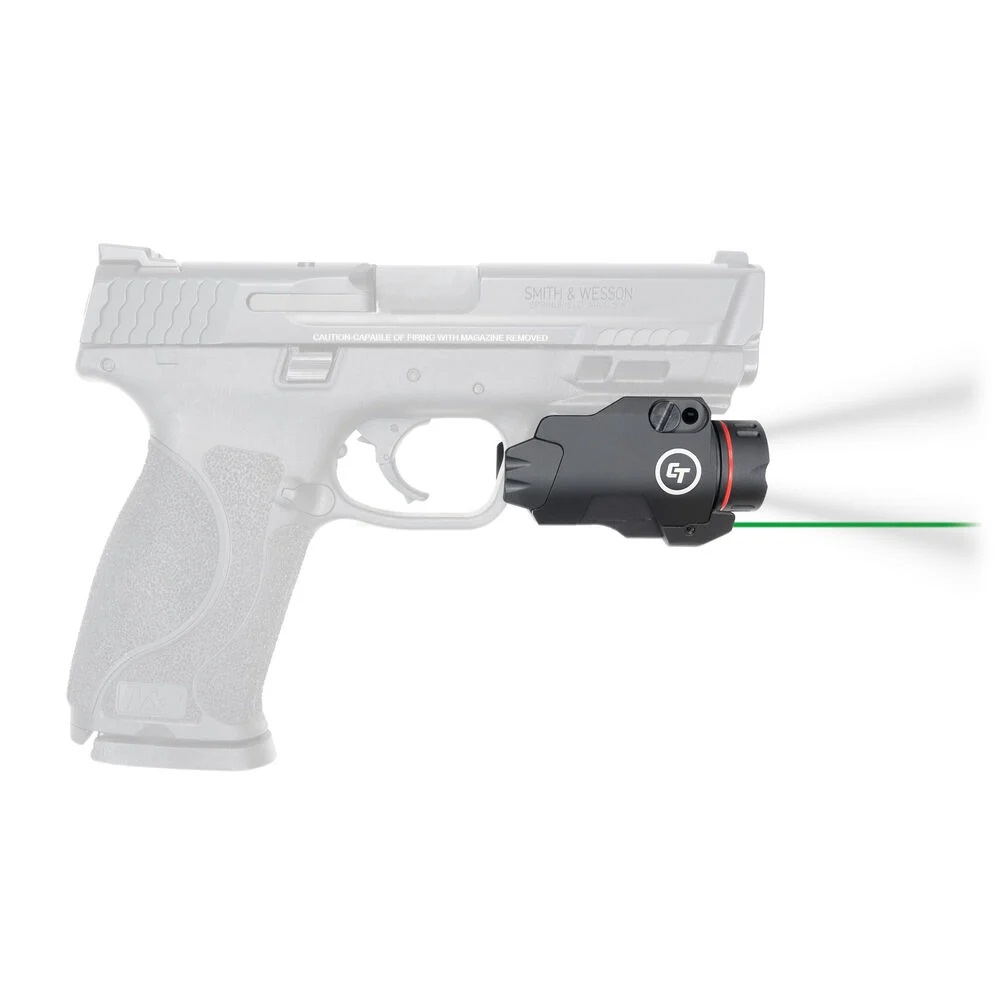 Crimson Trace Universal Rail Master Rail Mount Green Laser Black