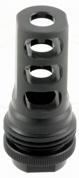 SilencerCo ASR Muzzle Brake .30 Cal/7.62mm 1/2-28 Thread Black