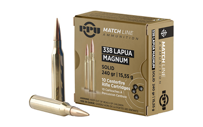 TRZ Trading Inc. PRIVI .338 LAPUA MAGNUM MATCH SOLID 240GR 10RD