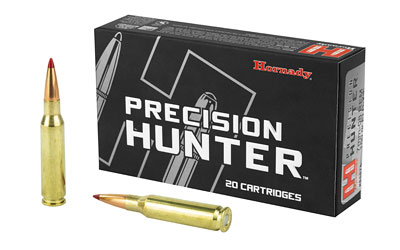 Hornady Precision Hunter Rifle Ammunition 7mm-08 Rem 150 gr ELD-X 2770 fps 20/ct