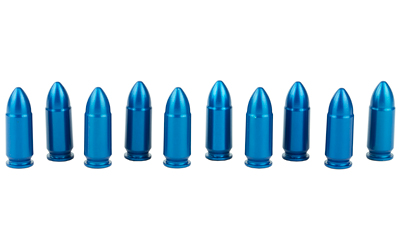Pachmayr/Tacstar Division A-Zoom Aluminum Snap Caps 9mm Luger Blue 10/pk
